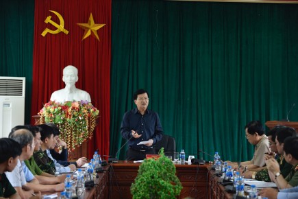 Phó Thủ tướng Trịnh Đình Dũng chỉ đạo khắc phục hậu quả mưa lũ tại Lai Châu