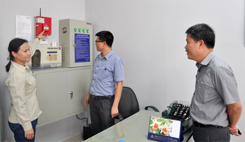 Phó Tổng giám đốc Vương Thái Dũng kiểm tra công tác an toàn tại Petrolimex Sài Gòn