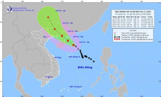 Công điện của Thủ tướng Chính phủ yêu cầu tập trung ứng phó bão số 1 và mưa lũ