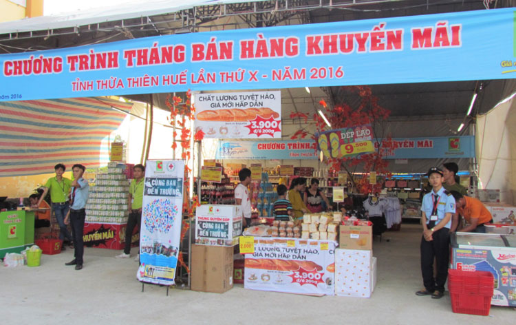 Thừa Thiên Huế phát động tháng bán hàng khuyến mại lần thứ X - năm 2016