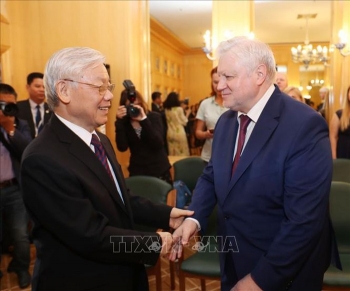 Thúc đẩy quan hệ hợp tác giữa hai Đảng, vì lợi ích của hai quốc gia Việt Nam - Liên bang Nga