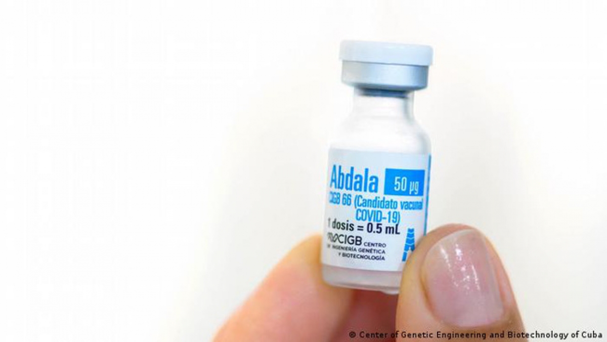 Vaccine Abdala của Cuba - (Ảnh: GEBC)