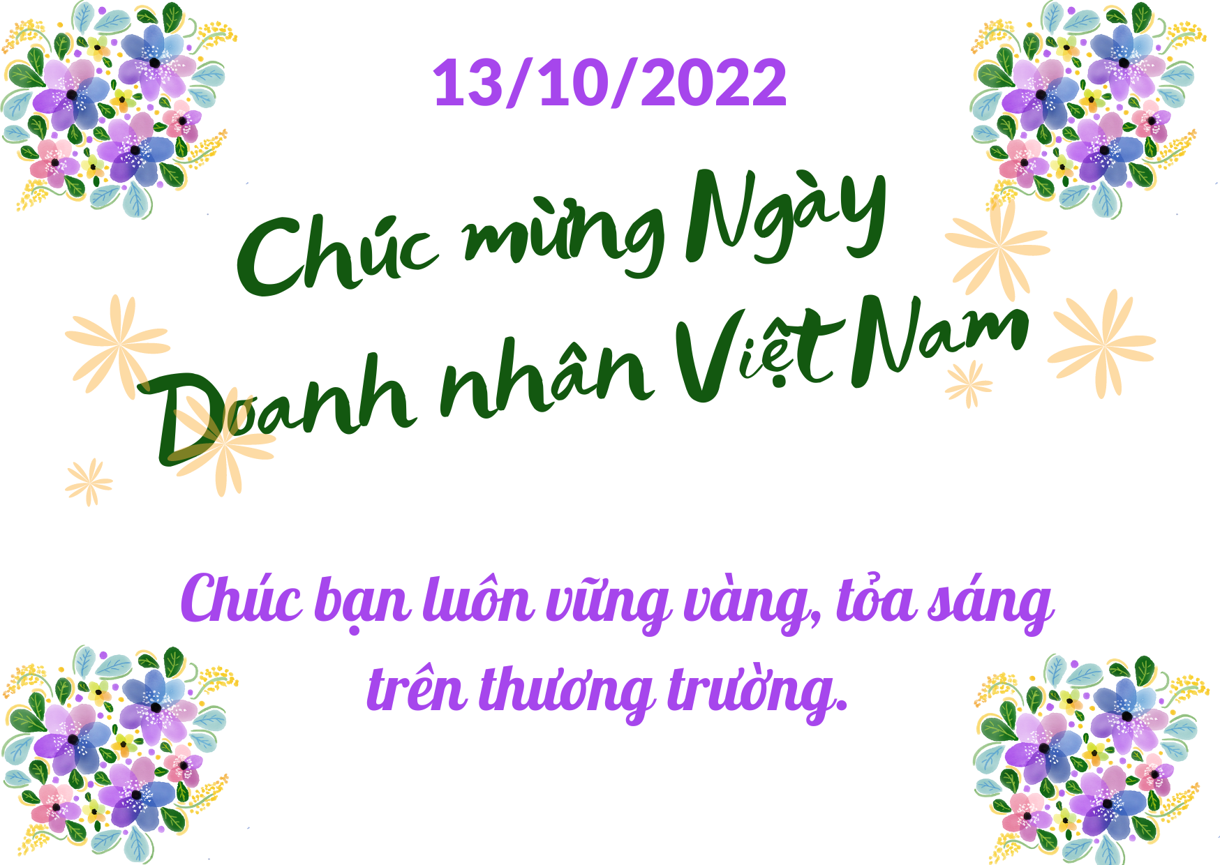 Lời chúc hay, ý nghĩa nhân ngày Doanh nhân Việt Nam 13/10 - Ảnh 4
