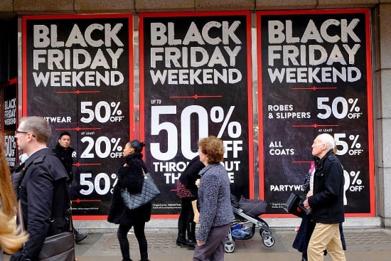 Mua sắm trực tiếp ngày Black Friday giảm 28% so với trước đại dịch