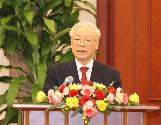 Tổng Bí thư Nguyễn Phú Trọng: Tư tưởng "dân là gốc", nền tảng cốt lõi cho công tác Mặt trận
