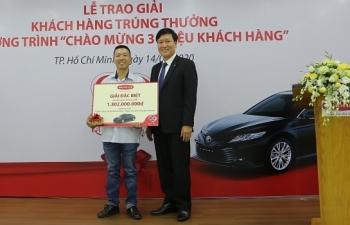 Dai-ichi Life Việt Nam trao giải chương trình “Chào mừng 3 triệu khách hàng”