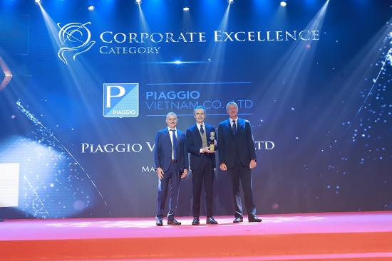 Piaggio Việt Nam được vinh danh 2 giải thưởng Châu Á uy tín năm 2021