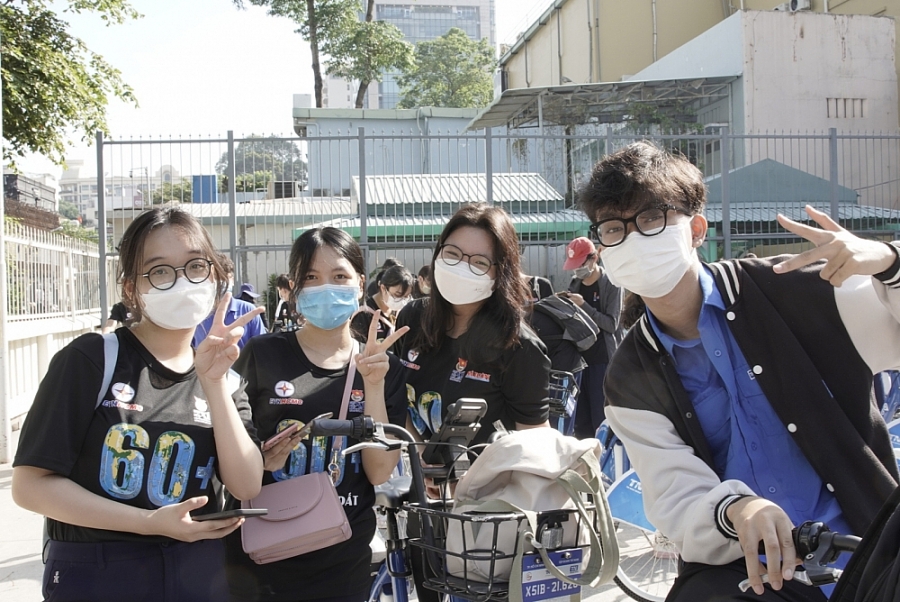 TP. Hồ Chí Minh: 500 tình nguyện viên đạp xe khởi động chiến dịch Giờ trái đất 2022