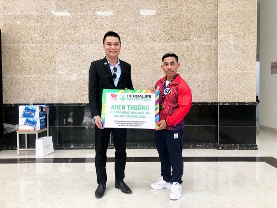 Herbalife Việt Nam “thưởng nóng” cho 30 huy chương vàng tại SEA Games 31