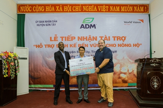 ADM Cares hỗ trợ 1,725 tỉ đồng phát triển sinh kế bền vững tại Việt Nam