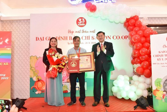 Saigon Co.op nhận Bằng xác lập kỷ lục Việt Nam