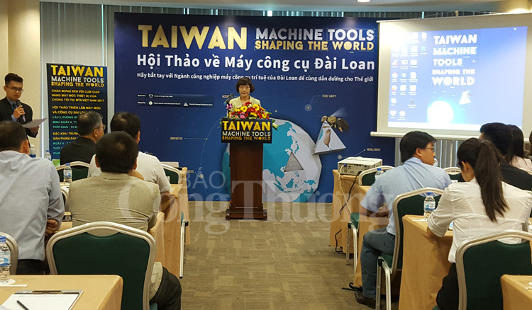 Doanh nghiệp máy công cụ Đài Loan tìm cơ hội kinh doanh tại Việt Nam