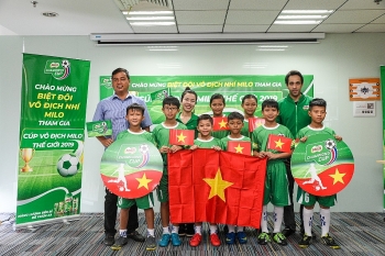 Lần đầu tiên “Biệt đội vô địch nhí” Việt Nam tham gia sân chơi quốc tế
