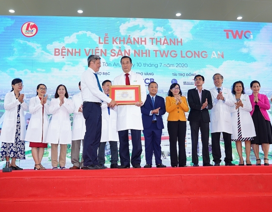 Khánh thành bệnh viện Sản Nhi TWG Long An với vốn đầu tư 1.500 tỷ đồng