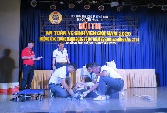 Hội thi “An toàn vệ sinh viên giỏi” năm 2020 tại TP. Hồ Chí Minh