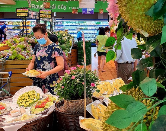 Sầu riêng Ri6 tỉnh Đắk Nông giảm giá mạnh tại các siêu thị