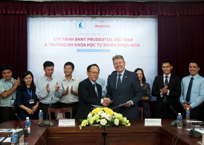 Prudential hợp tác phát triển nguồn nhân lực với 4 trường đại học Việt Nam