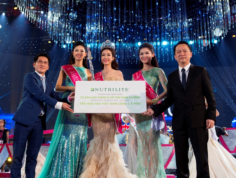 Nutrilite tiếp tục đồng hành cùng Top 3 Hoa hậu Việt Nam 2016