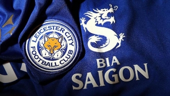 Bia Sài Gòn xuất hiện tại giải bóng đá ngoại hạng Anh