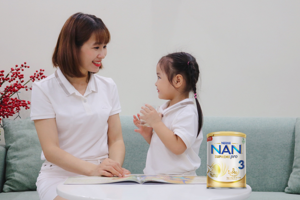 Nestlé Việt Nam ra mắt sản phẩm Nan Supreme Pro 3 bổ sung 5 loại HMOs