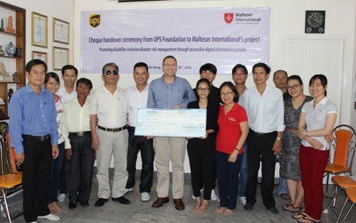 Quỹ UPS tài trợ 87.000 USD cho nhóm đối tượng có hoàn cảnh khó khăn tại Việt Nam