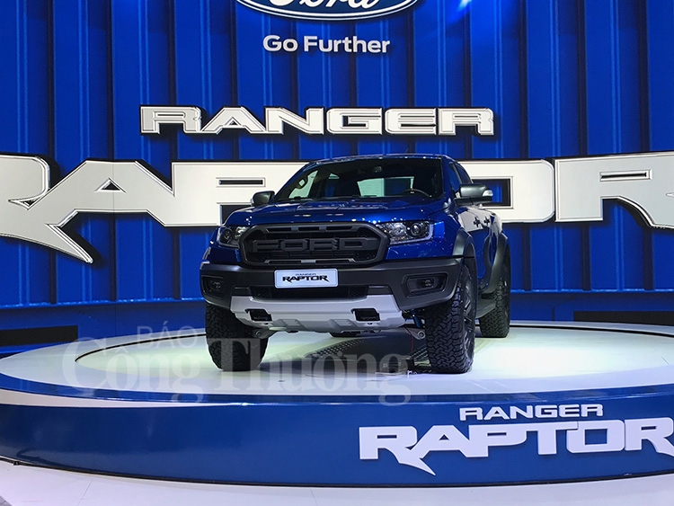 Ford Việt Nam ra mắt Ranger Raptor tại Triển lãm ô tô Việt Nam 2018