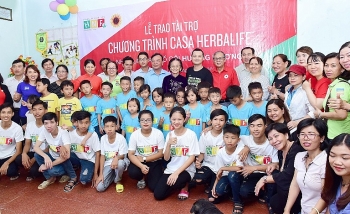 Quỹ HNF tiếp tục hỗ trợ dinh dưỡng cho trẻ em mồ côi tỉnh Hậu Giang