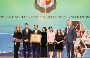 Herbalife Vietnam nhận Giải thưởng CSR AMCHAM 2019