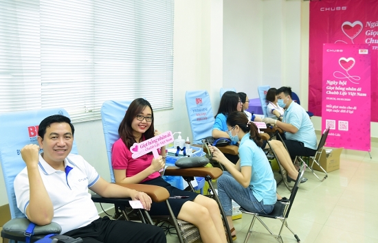 Chubb Life Việt Nam tổ chức ngày hội hiến máu nhân đạo tại TP. Hồ Chí Minh