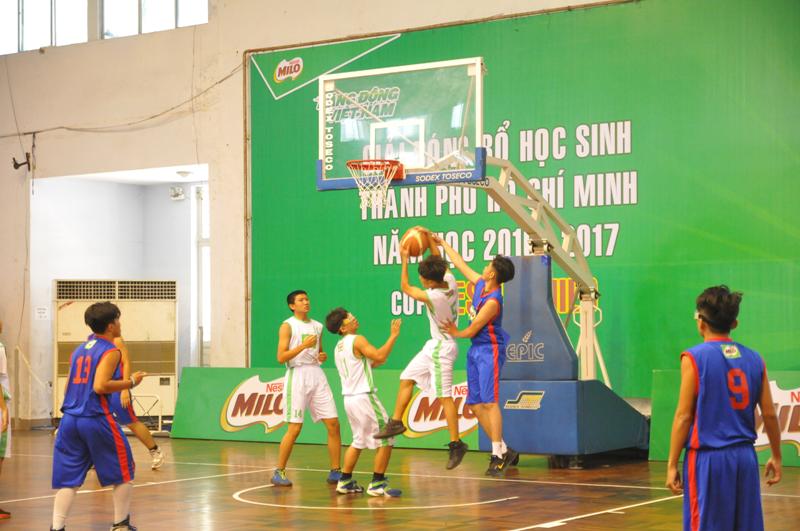 Khởi tranh giải bóng rổ học sinh TP. Hồ Chí Minh - Cup Nestlé Milo 2016