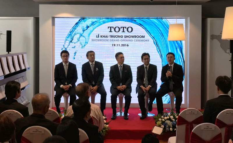 Showroom đầu tiên do TOTO điều hành đã khai trương tại TP. Hồ Chí Minh