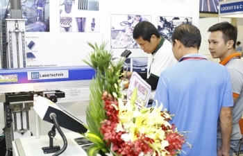 Hơn 300 doanh nghiệp tham dự triển lãm máy móc, sản phẩm công nghiệp Việt Nam
