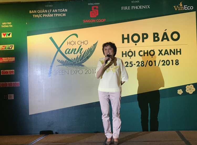 Hội chợ xanh - Green Expo 2018 giới thiệu “chuỗi thực phẩm an toàn” cho Tết