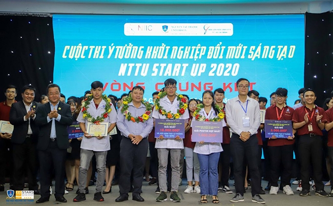 Sinh viên Trường Đại học Nguyễn Tất Thành trở thành quán quân Cuộc thi Khởi nghiệp Quốc gia 2020