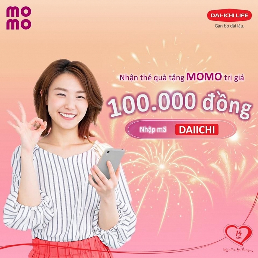 Dai-ichi Life Việt Nam kết hợp cùng MoMo triển khai chương trình ưu đãi hấp dẫn