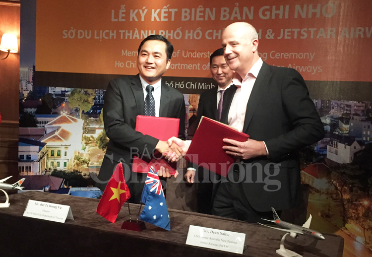 Sở Du lịch TP. Hồ Chí Minh ký kết hợp tác về du lịch với Jetstar Group