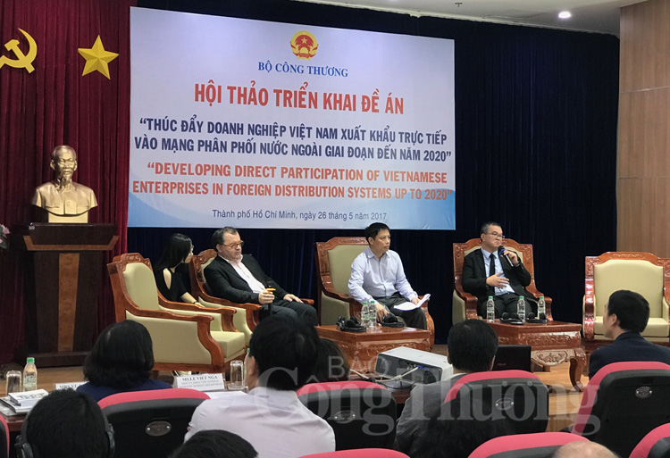 Thúc đẩy doanh nghiệp Việt Nam xuất khẩu trực tiếp vào mạng phân phối nước ngoài