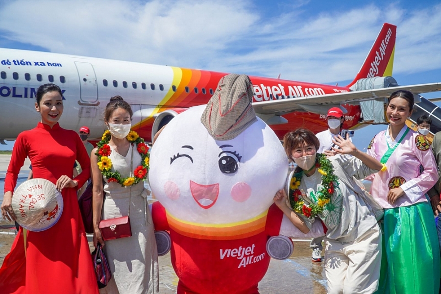 Vietjet mở đường bay từ thủ đô Seoul đến Nha Trang, Phú Quốc, Hải Phòng