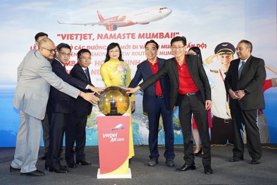 Vietjet mở đường bay TP. Hồ Chí Minh /Hà Nội - Mumbai cùng các đường bay giữa Việt Nam - Ấn Độ