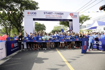 Giải chạy từ thiện vì cộng đồng UOB Heartbeat Run/Walk quyên góp được 1,2 triệu USD