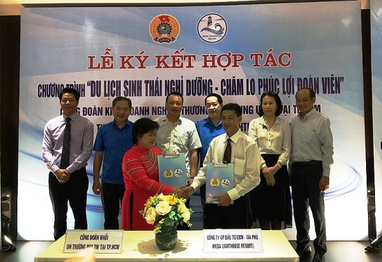 Hợp tác chăm lo phúc lợi đoàn viên tại TP. Hồ Chí Minh