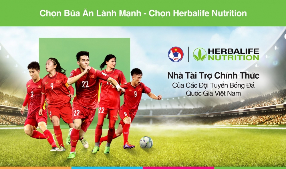 Herbalife Việt Nam trở thành nhà tài trợ chính thức của Đội tuyển quốc gia Việt Nam