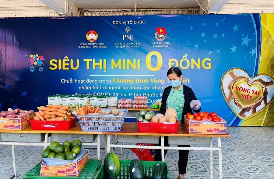 VCF tài trợ 400 triệu đồng cho chiến dịch siêu thị mini 0 đồng tại TP.HCM