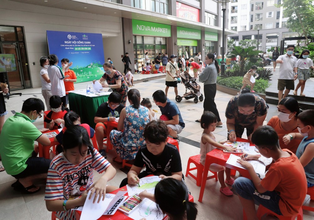 Tập đoàn NovaGroup lan tỏa "Ngày hội sống xanh" tới cộng đồng ở TP. Hồ Chí Minh