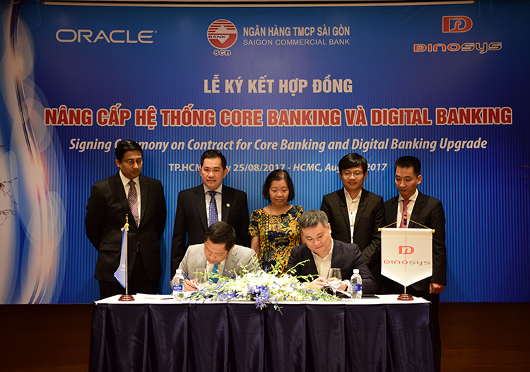 SCB và Dinosys ký hợp đồng nâng cấp hệ thống Core Banking và Digital Banking