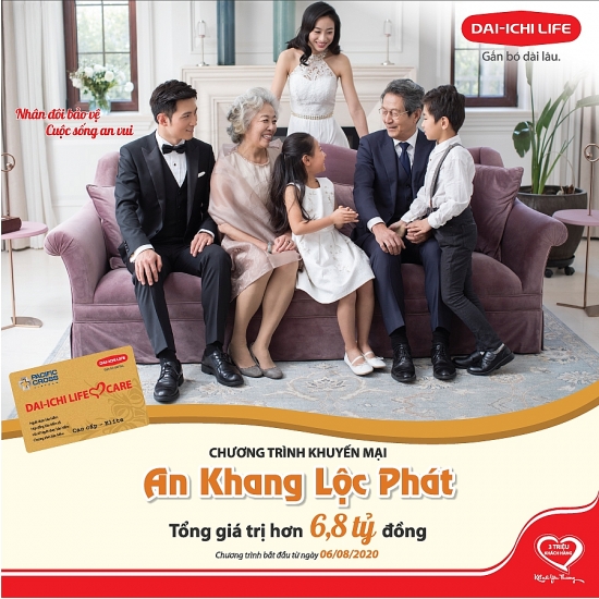 Dai-ichi Life Việt Nam tiếp tục triển khai chương trình khuyến mại “An Khang Lộc Phát”