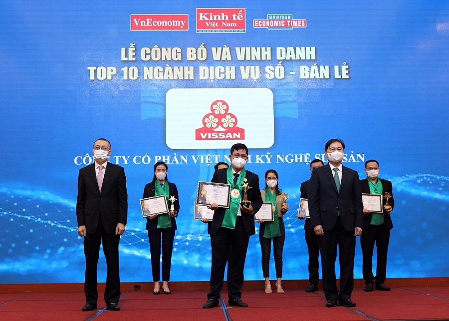 VISSAN được vinh danh Top 10 thương hiệu mạnh Việt Nam năm 2021