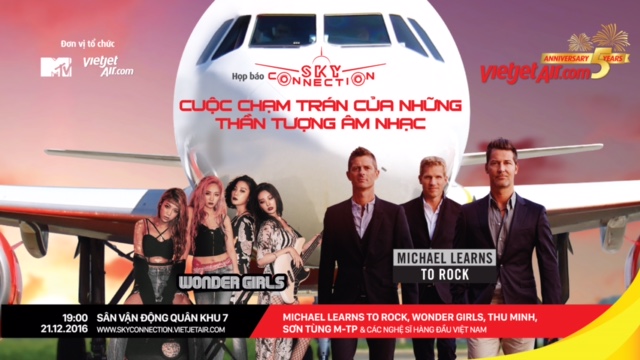 “Sky Connection 2016” - sự kiện âm nhạc đẳng cấp cho khán giả Việt