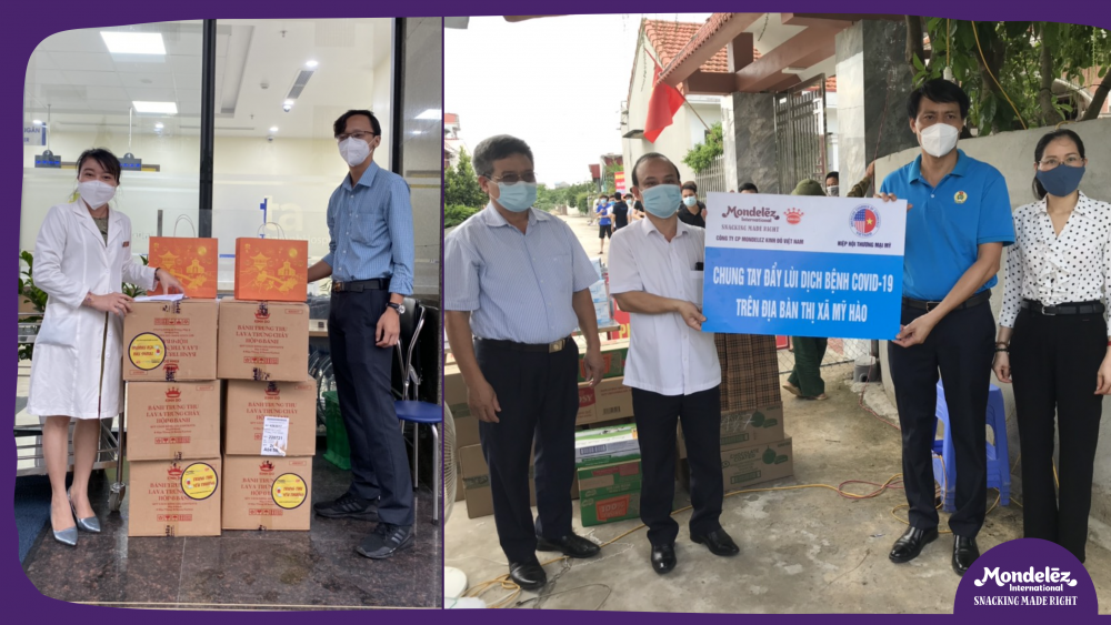 Mondelez Kinh Đô hợp tác với Food Bank Việt Nam hỗ trợ thực phẩm cho cộng đồng