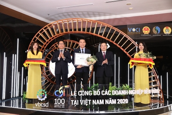 Herbalife Việt Nam được vinh danh top 100 doanh nghiệp bền vững Việt Nam 2020